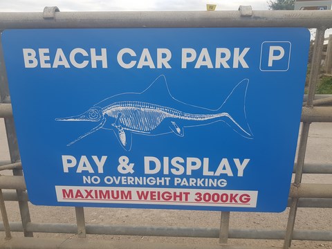 Charmouth Beach Car Park